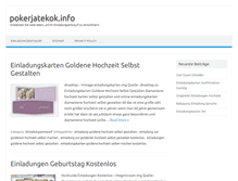 Tablet Screenshot of pokerjatekok.info